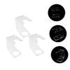 BIUDECO 3Pcs Men's Beard Brush Stand Set Boar Bristle Razor Holder Foam Organizer for Shaving Tools Bathroom Storage Rack view 4