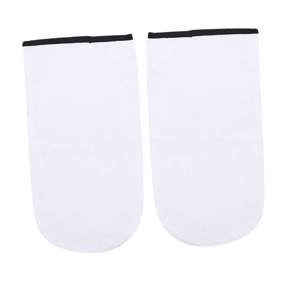 Baluue Deep Moisturizing Paraffin Wax Gloves for Hand Treatment  2 Pairs Insulated Mitts for Spa and Heat Therapy  for Dry Cracked Skin Care