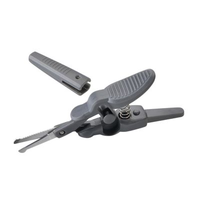 HAKIDZEL Eyebrow and Nose Hair Scissors Compact Trimming Scissors for Facial Hair Grooming for Men and Women Rounded Lightweight Design