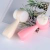 2 in 1 Facials Cleansing Brush Manual Cleansing Brush Makeup Headbands Bowknot Hair Bands Facials Brush for Washing Face view 4