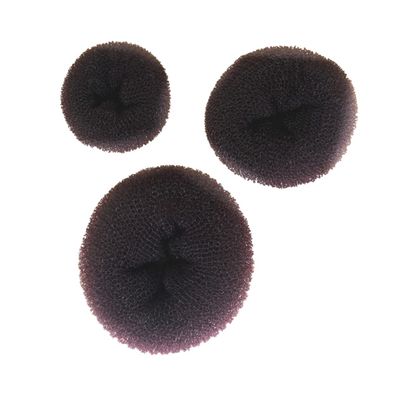 CALLARON 3pcs Coffee Hair Donut Bun Maker Sponge Hair Styling Tools for Neat Buns for Ballet and Dance Easy to Use