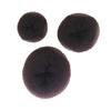 CALLARON 3pcs Coffee Hair Donut Bun Maker Sponge Hair Styling Tools for Neat Buns for Ballet and Dance Easy to Use view 1