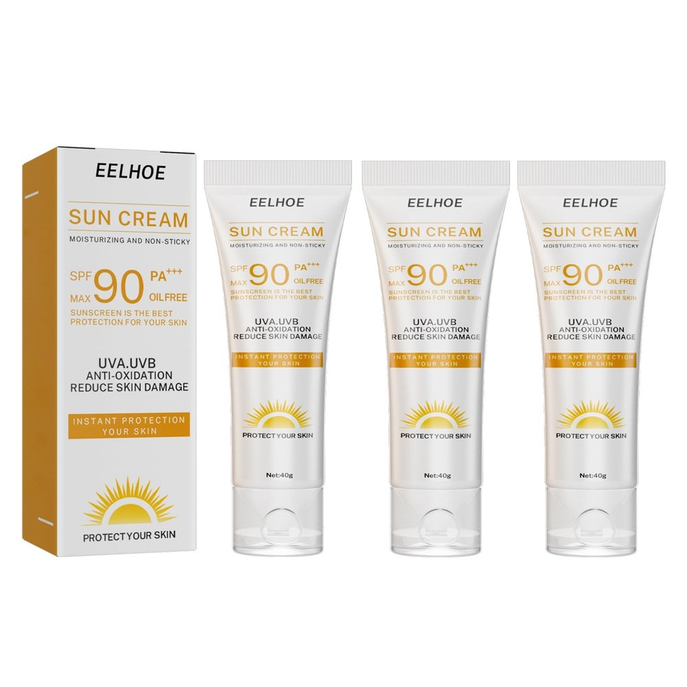 AMALIA Sun Cream, SPF 90 PA+++, UVA/UVB Protection, Sunscreen For Body & Face, Broad Spectrum SPF + Antioxidants, Oil Free, For Sun Sensitive Skin (3)