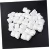 FOMIYES 100PCS Disposable Shower Caps Waterproof Elastic Hair Salon Bath Caps for Women White for Home Hotel Spa and Travel view 2