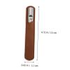 Baluue Stainless Steel Nail File Set 2pcs Professional Manicure Files with Leather Case Suitable for Home and Travel for Fingernail and Toenail Care view 4