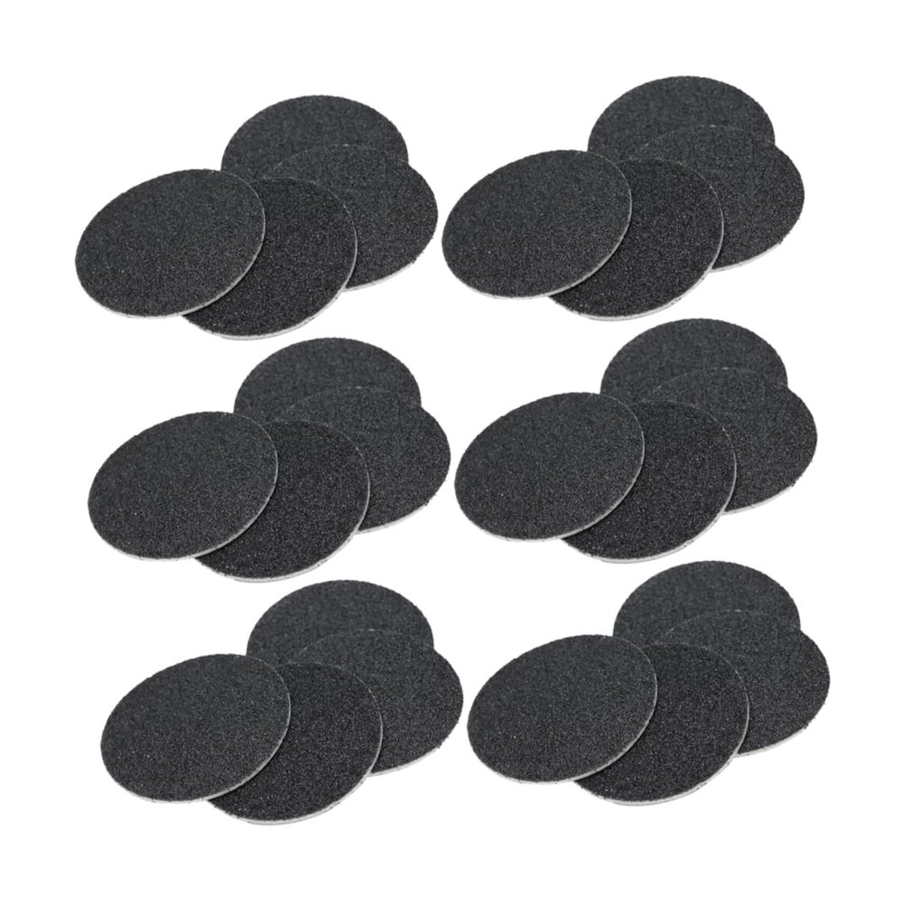 Baluue 120pcs Electric Foot Sander Discs Volcano Stone Sanding Discs for Callus Removal Pedicure Tool for Smooth Feet