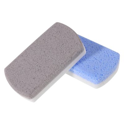 Healvian 2pcs Double-Color Callus Remover Foot File Coarse Rasp for Dead Skin Exfoliation Ergonomic Design for Home Pedicure and Foot Care