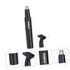 Beaupretty 1set Electric Nose Hair Trimmer and Sideburns Grooming Kit Rechargeable Device Rotary Blades for Safe Comfortable Hair Removal Portable and Easy to Clean view 4