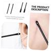 Didiseaon 100pcs Double-Ended Ear Cotton Swabs Disposable Ear Cleaning Spoon Dual Tips for Babies and Boys and Girls Individually Wrapped for Hygiene view 2