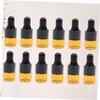 WRITWAA Amber Glass Dropper Bottles for Serum Samples 1ml 30pcs view 3