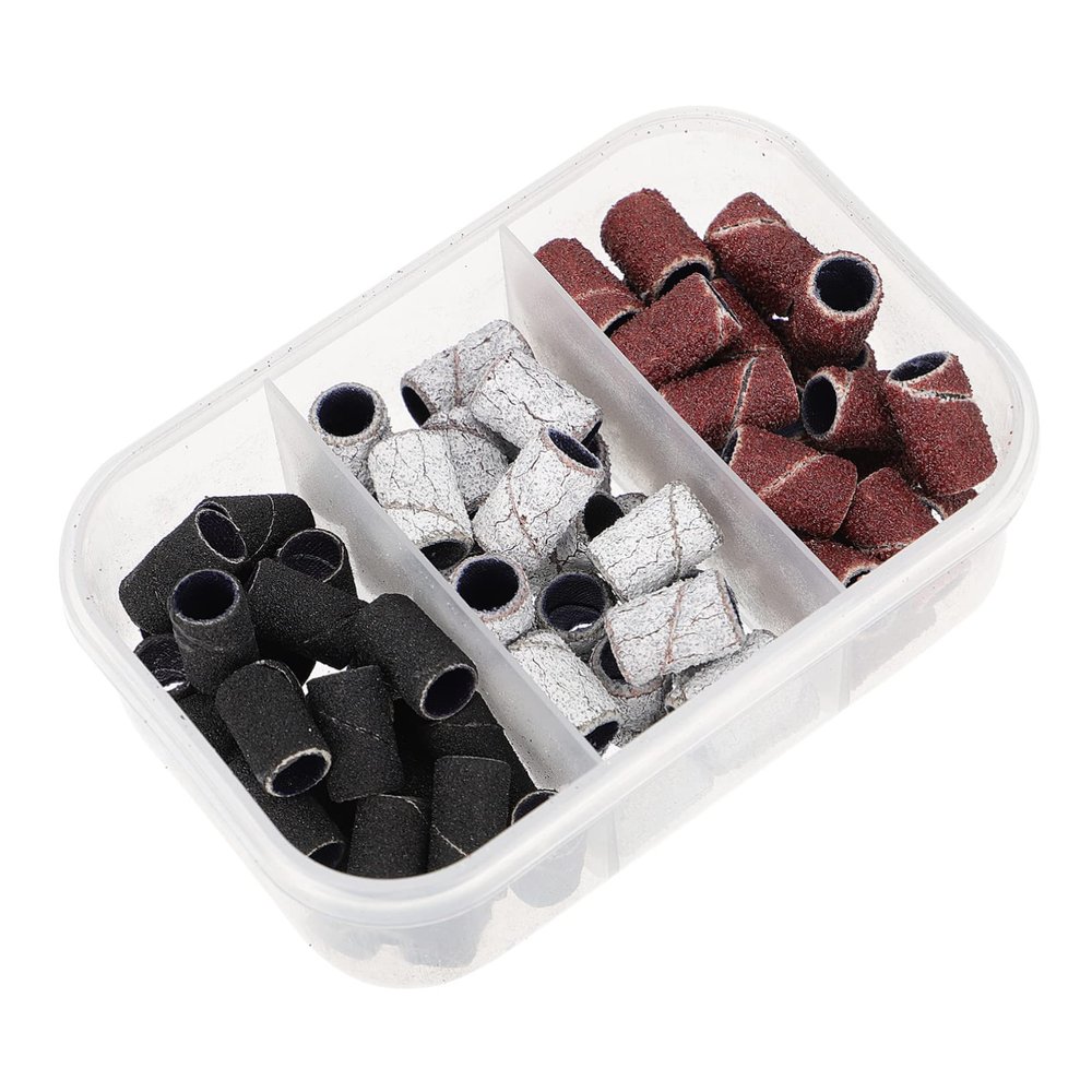 Nail Drill Sanding Rings 1 Box Resin Emery Cloth for Manicure