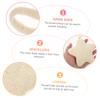 Baluue 1Pc Double Sided Bath Scrubber Towel Thickening Cartoon Loofah Cleaner for Fun Shower Towel for Exfoliating and Cleansing Material Bath Accessory view 2
