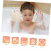 Baluue 1Pc Double Sided Bath Scrubber Towel Thickening Cartoon Loofah Cleaner for Fun Shower Towel for Exfoliating and Cleansing Material Bath Accessory view 3