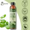 Plantovika Aloe Vera Gel - Natural, Hydrating, Soothing for Face, Skin, Hair, Sunburn - 8 Fl Oz view 4