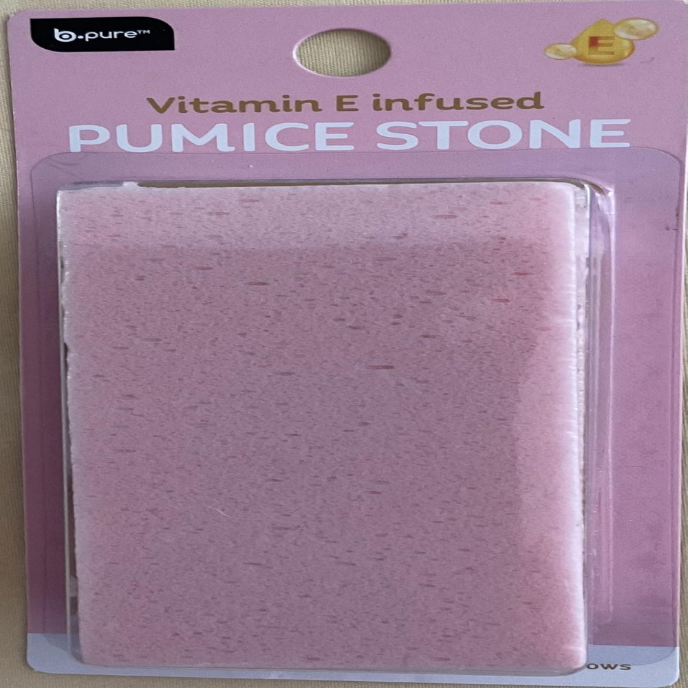B.Pure Vitamin E Infused Pumice Stone, Pink
