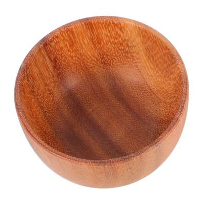 ABOOFAN Men Wooden Shaving Bowl Stylish Wood Shave Soap Dish for Rich for Bathroom Use Travel present Giving and Easy to Maintain Shaving Accessory