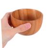 DECHOUS Wooden Shaving Soap Bowl for Men Elegant Natural Wood Lathering Tool for Smooth Shaving Portable Beard Foaming Bowl for Home Travel Grooming view 4