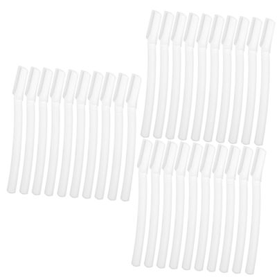 BESTYASH 30pcs Women Eyebrow Portable Facial Hair Trimmer Tools for Beginners to Use for Eyebrow Grooming and Removing Facial Fluff