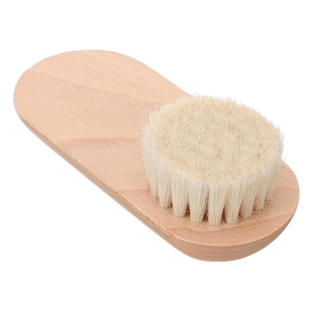 Beaupretty Nail Cleaning Brush Beech Fingernail Toenail Brush with Soft Head for Gentle Cleaning Versatile Hand Nail Care Tool for Women and Men