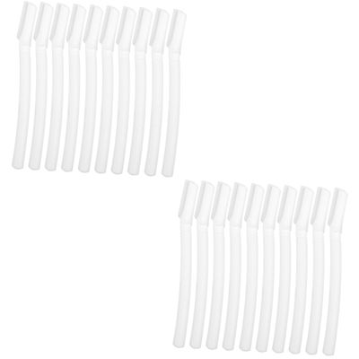 BESTYASH 20pcs Facial Hair Portable Eyebrow Shaver for Women Eyebrow Trimmer Lightweight and Design for Everyday Grooming