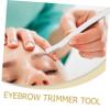 BESTYASH 20pcs Facial Hair Portable Eyebrow Shaver for Women Eyebrow Trimmer Lightweight and Design for Everyday Grooming view 3