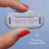 Bilie Womens Razor 5-Blade Razor Cartridge Refills, Nickel-Free with Alo 4 Ct (pack of 1) view 2