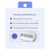 Bilie Womens Razor 5-Blade Razor Cartridge Refills, Nickel-Free with Alo 4 Ct (pack of 1) view 3