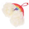 Healvian 1pc Colorful Rainbow Bath Sponge Soft Ultra Absorbent Shower Body Scrubber for Boys and Girls Gentle Exfoliation Fun Bathing for Bath view 1