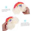 Healvian 1pc Colorful Rainbow Bath Sponge Soft Ultra Absorbent Shower Body Scrubber for Boys and Girls Gentle Exfoliation Fun Bathing for Bath view 2