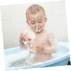 Healvian 1pc Colorful Rainbow Bath Sponge Soft Ultra Absorbent Shower Body Scrubber for Boys and Girls Gentle Exfoliation Fun Bathing for Bath view 4