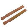 Healvian 2pcs Leather Razor Strop Pure Cowhide Sharpening Cloth for Straight Razors Professional Polishing Tool for Blades and Woodworking and Easy to Use view 1