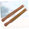 Healvian 2pcs Leather Razor Strop Pure Cowhide Sharpening Cloth for Straight Razors Professional Polishing Tool for Blades and Woodworking and Easy to Use view 4