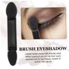 Vaguelly 100pcs Double Ended Eyeshadow Brush for Women Soft Sponge Applicators for Makeup for Home Travel Parties and Daily Use Black view 2