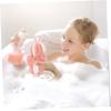 Vaguelly 2Pcs Long Back Cleaning Bath Flower Shower Balls Colorful Foaming Bath Balls for Adults Exfoliating Mesh Bathing Supplies for Spa Relaxation view 4