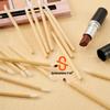 100Pcs Premium Disposable Lip Brushes Lipstick Applicator Wands Bamboo Handle Makeup Tool Kits Soft Hygienic Wands for Professional Personal Use view 4