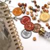 Electric Wax Seal Warmer Kit with 600pcs Metallic 6 Assorted Wax Seal Beads view 3
