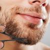 Vaguelly 1 Pcs Stainless Steel Scissors Beard Shears Kit with Comb Storage Pouch for Home DIY Barber Shop Use Durable Precise Trimming Tools for Men view 3