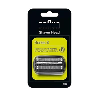 Electric Razor BladeCompatible For BraunElectric Razor Blade 21B Shaver Head Replace Refill For Series 3 Electric Shaver For 300s 301s 310s 3000s 3020s 3050cc Cruzer6(1pcs)