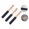 CALLARON 3pcs Pedicure Files for Feet Double-Sided Foot File Callus Remover Smooth Skin Beech Wood Handle view 4