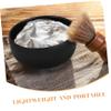 Zerodeko Shaving Soap Bowl Stainless Steel Shaving Bowl Brush Stand Reusable for Men view 3