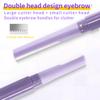 Eyebrow Razor for Women Face,Dermaplane Razors with Cover for Peach Fuzz Facial Hair Removal 2Pcs view 3