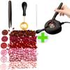 Black Electric Wax Seal Warmer Kit With 600pcs 6 Assorted Color Red Wax Seal Beads view 1