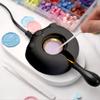 Black Electric Wax Seal Warmer Kit With 600pcs 6 Assorted Color Red Wax Seal Beads view 2