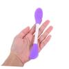 BESTYASH 3Pcs Silicone Face Cleaning Brush Dual Head Facial Cleaner Tool for Gentle Skin Cleansing Portable Mint Green Pink Purple for Daily Use view 4