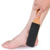 Baluue 2pcs Wooden Handle Foot Rasp Remover Tool for Smooth Feet Double-Sided Pedicure File for Home and Travel Use Ergonomic Design Material Black view 4