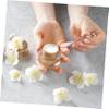 ABOOFAN 6pcs Facial Tools for Skin Care Eye Cream Applicator Roller Face Massaging Rod for Eye Cream Makeup Spoon view 3