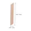 Healvian 150Pcs Wooden Sticks Applicator for Hair Removal Durable Strips for Facial Use for Eyebrows Legs Arm and Bikini Area Quick and view 2