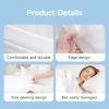100 PCS Disposable Pillow Case Covers, Disposable Pillowcases Bulk Pillowcase for SPA, Single-Use for Medical Hospital Travel, Disposable Pillow Cover Standard Size, 21x33 Inches view 2