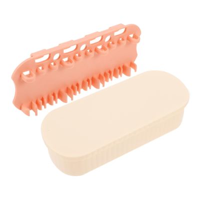 GLEAVI Makeup Brush Cleaner Box Portable and Compact Makeup Tools Storage Holder for Cleaning and Organizing Brushes present for Lightweight and Safe Material