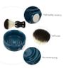 FRCOLOR 2pcs Men's Shaving Kit Shaving Brush Ceramic Bowl Gentle Shave Experience Comfortable Handle Travel-friendly view 4
